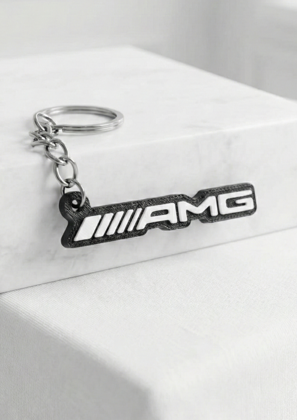Mercedes AMG Logo Keychain