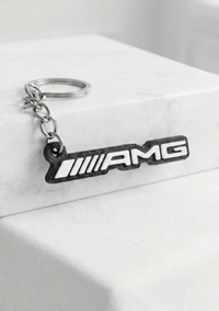 Mercedes AMG Logo Keychain