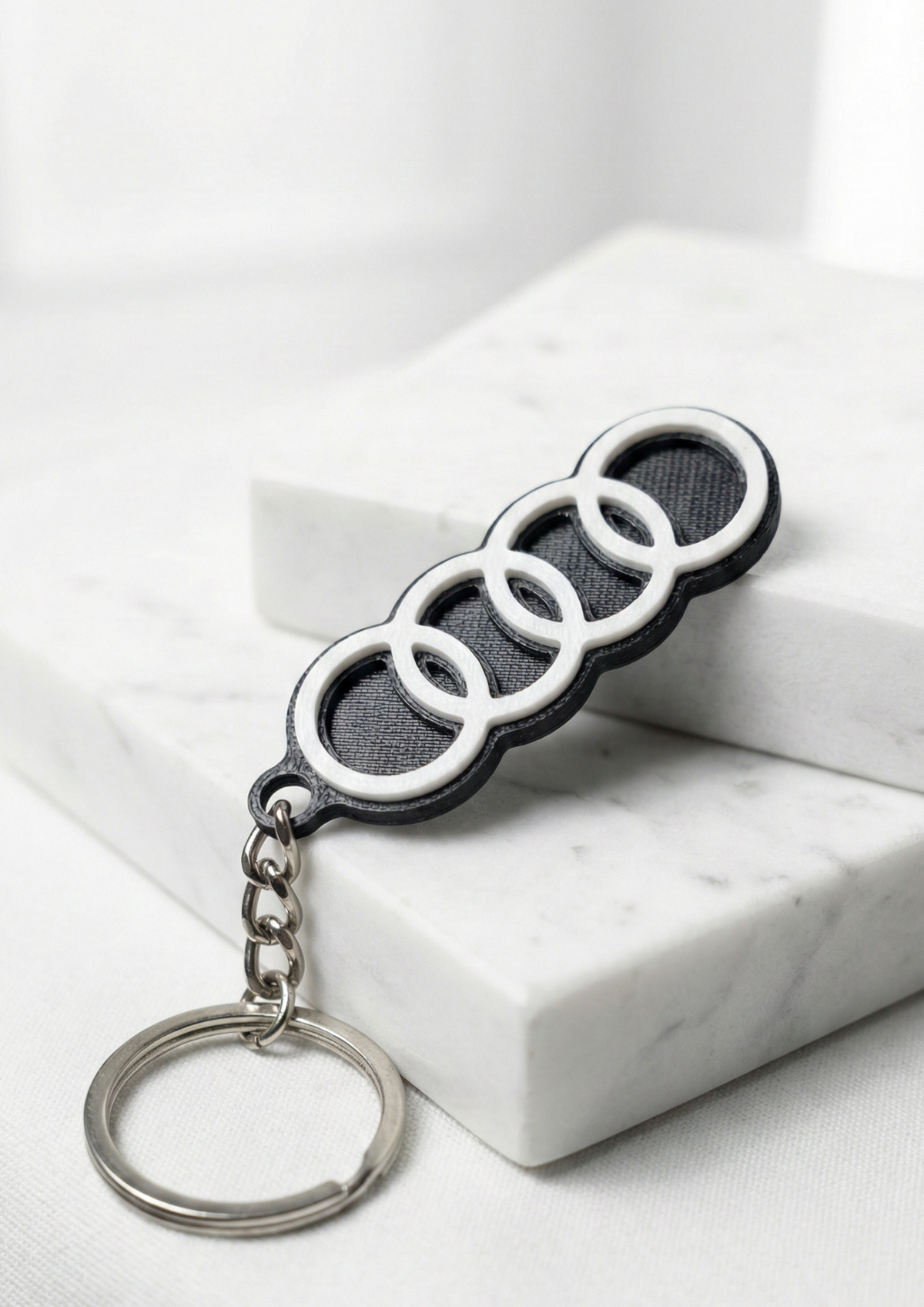 Audi Logo Keychain