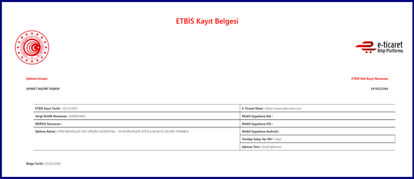 ETBIS REGISTRATION